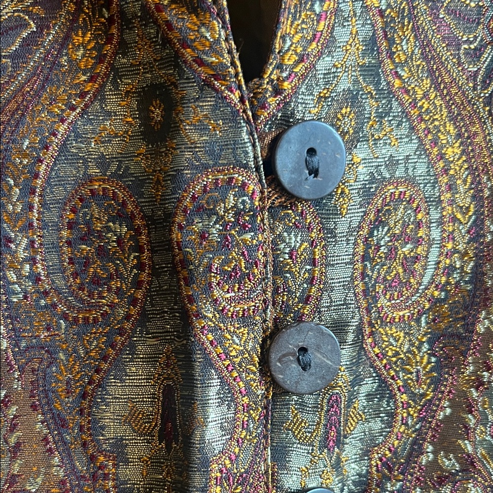 Anu Paisley Brocade Blazer - Picture 3 of 8